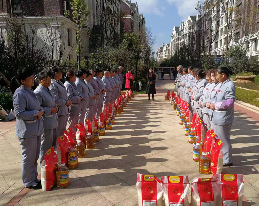 員工上崗培訓中